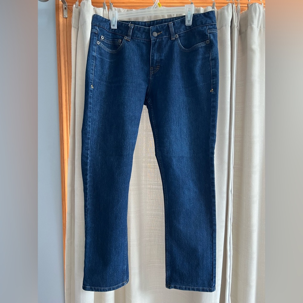 Stio Women’s Rivet Blue Jeans, Size 12